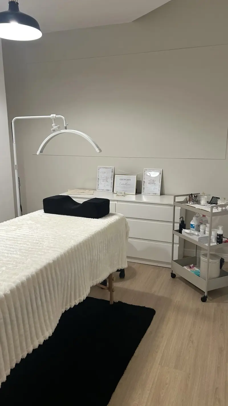 Gabinete de tratamentos do Aurora Beauty Studio